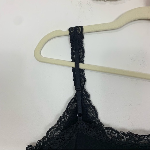 Adore Me Minerva Mesh Chemise Slip Black Size Large - Picture 7 of 8